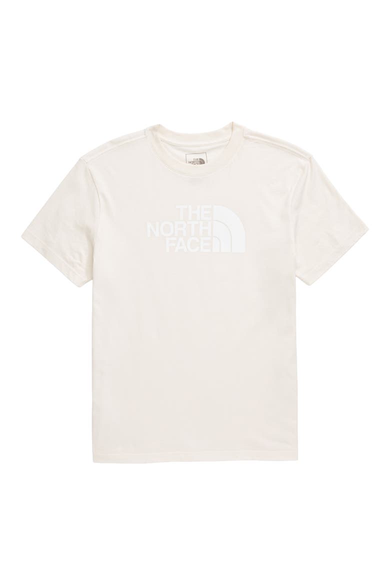 Evolution Simple Dome Cotton T-Shirt, Alternate, color, WHITE DUNE/ TNF WHITE