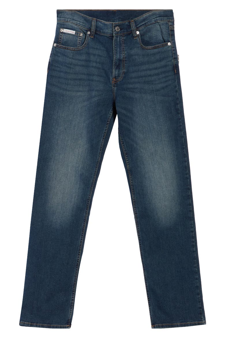 Straight Jeans, Alternate, color, AVEDON DARK