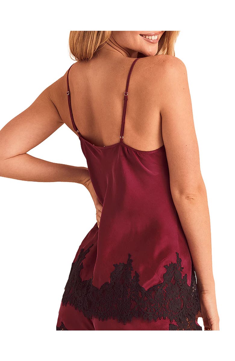 Adore Me Vegan Atelier Collection Cami, Alternate, color, Dark Red