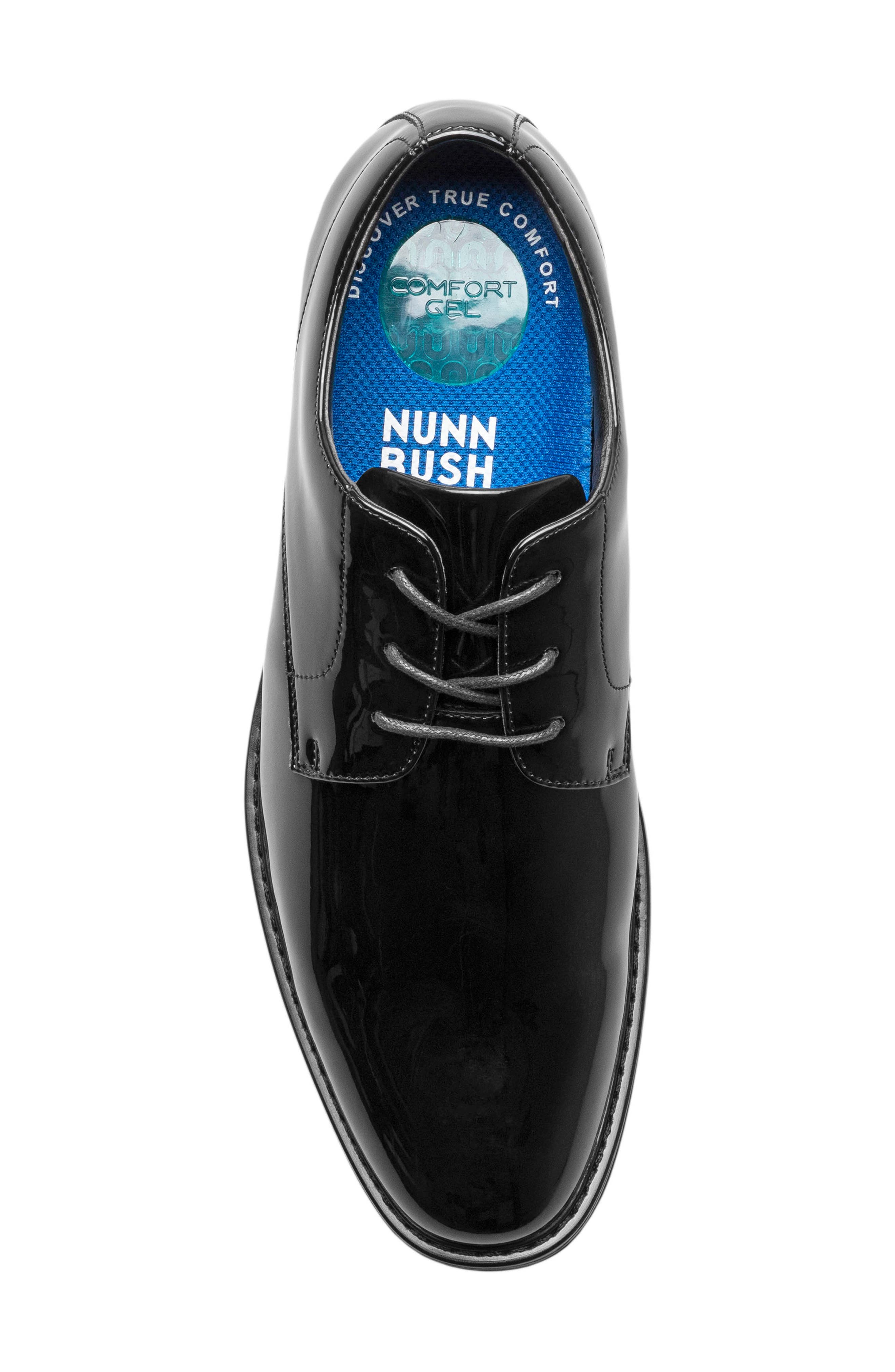 NUNN BUSH Centro Flex Formal Oxford, Alternate, color, Black Patent
