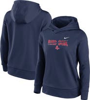 Nike Women's Nike Navy Boston Red Sox Club Angle Performance Pullover Hoodie