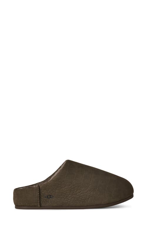 Ugg (r) Elea Croc Embossed Suede Slipper