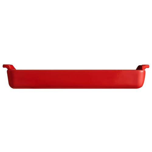 Emile Henry Foccacia Bread Pan In Burgundy
