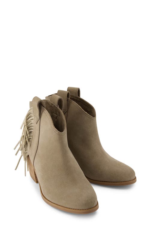 Toms Constance Fringe Bootie In Brown
