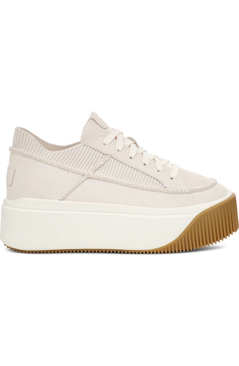 UGG<sup>®</sup> EZ-Duzzit Platform Sneaker, Alternate, color, Wht