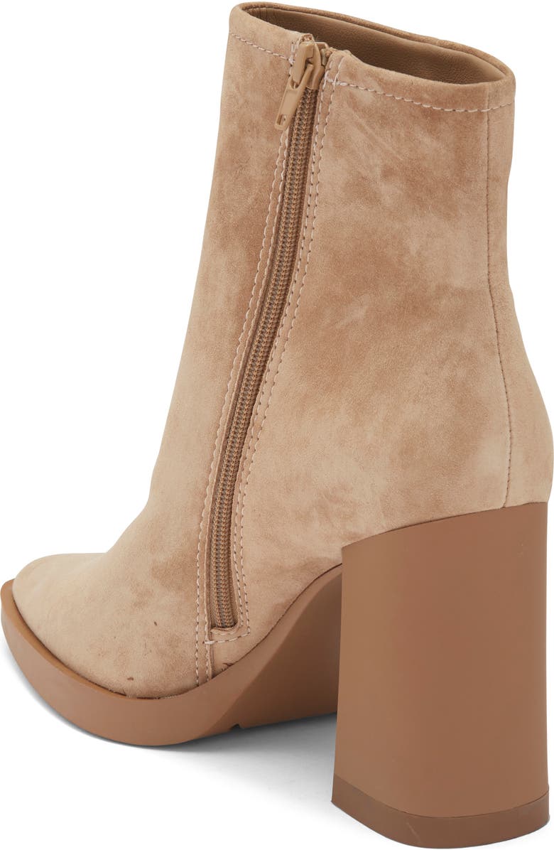 Steve Madden Harden Pointed Toe Bootie, Alternate, color, Sand Suede