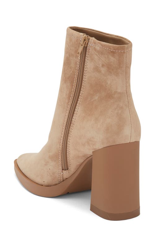 Steve Madden Harden Pointed Toe Bootie In Brown