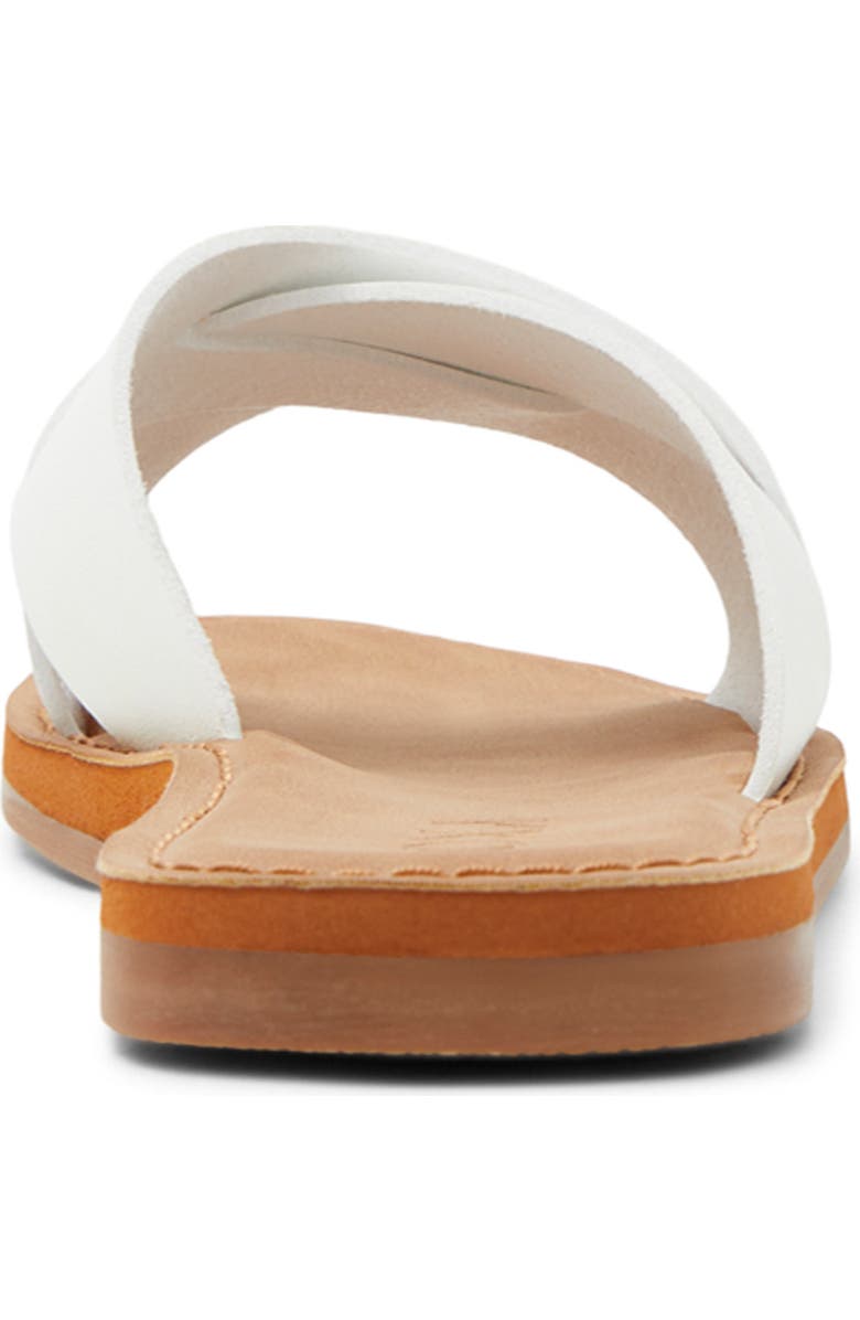Roxy Andreya Slide Sandal, Alternate, color, White