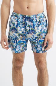 Boardies Printed Swim Trunks