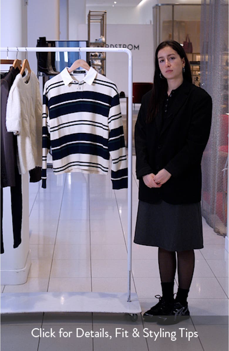 Preppy Stripe Rugby Shirt, sales video thumbnail