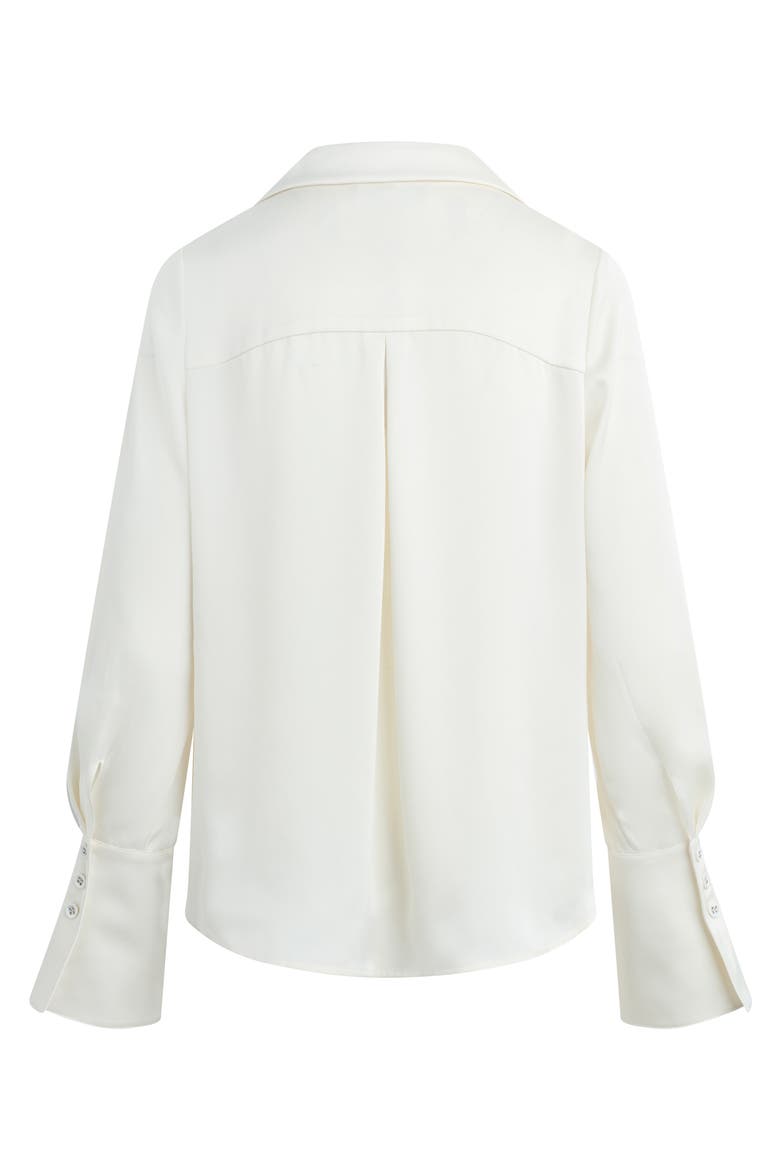 The Lily Button-Up Shirt, Alternate, color, IVORY