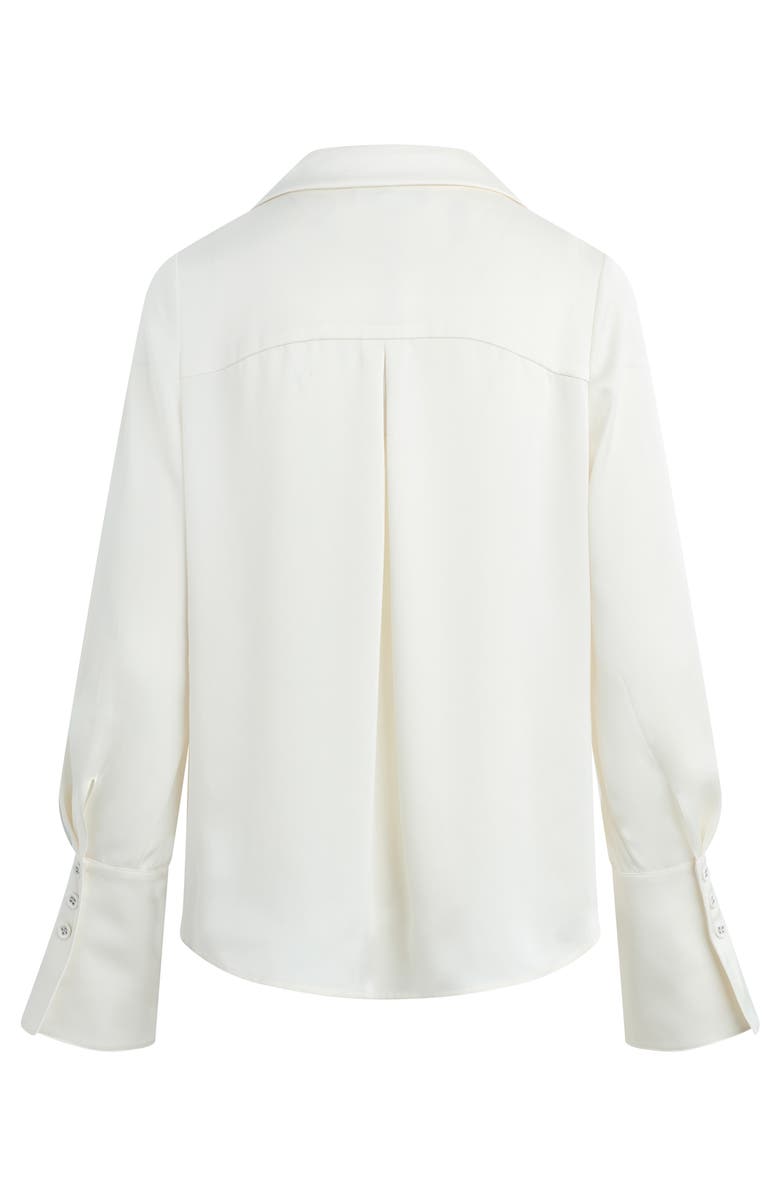 Favorite Daughter The Lily Button-Up Shirt, Alternate, color, Ivory