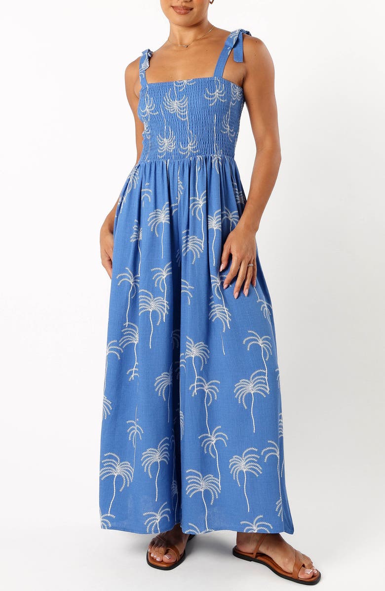 Petal & Pup Ginelle Tie Strap Jumpsuit, Main, color,