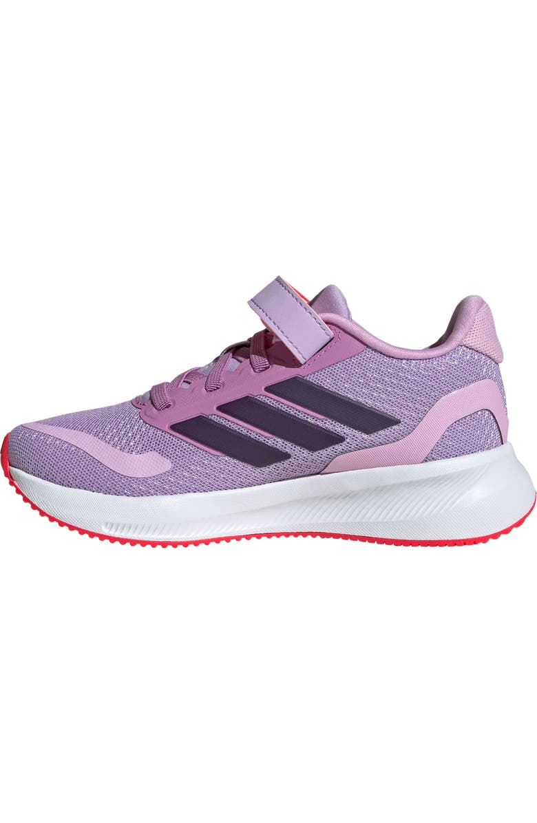 adidas Kids' Runfalcon 5 Sneaker, Alternate, color, Plum/ Aurora Plum/ Red