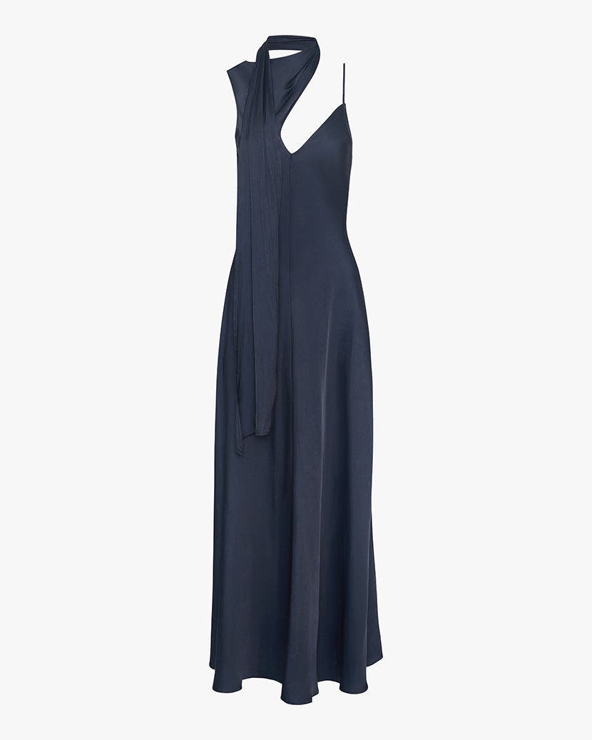 Wrap Neck Slip Dress - image 2