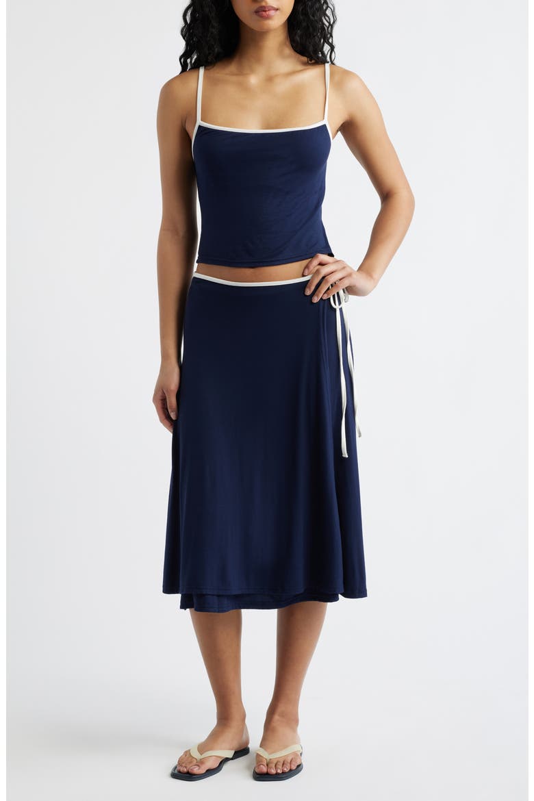 Opal Tank & Skirt Set, Main, color, NAVY COMBO