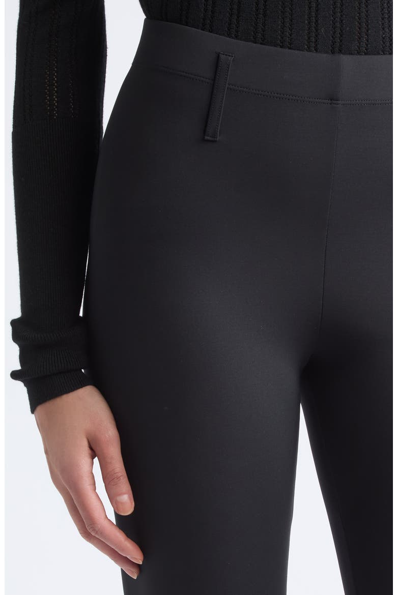 High Waist Leggings, Alternate, color, BLACK