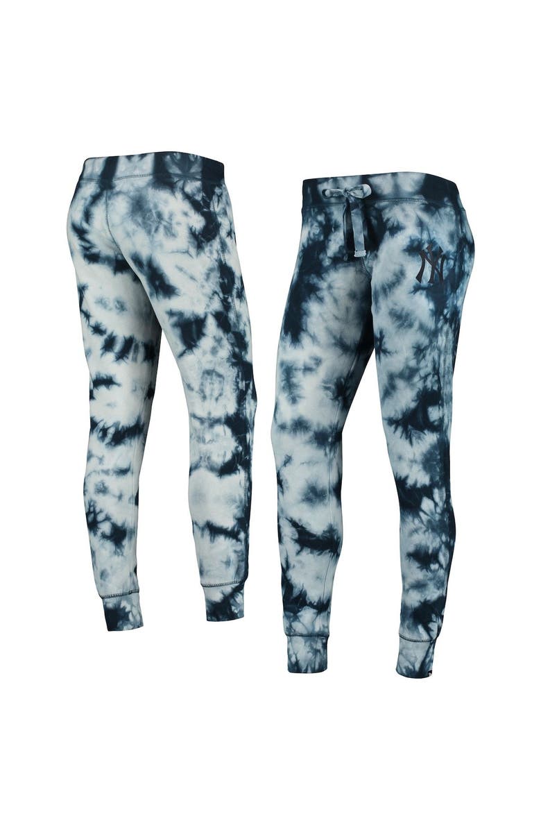 New Era Women's New Era Navy New York Yankees Tie-Dye Jogger Pants, Main, color, Navy