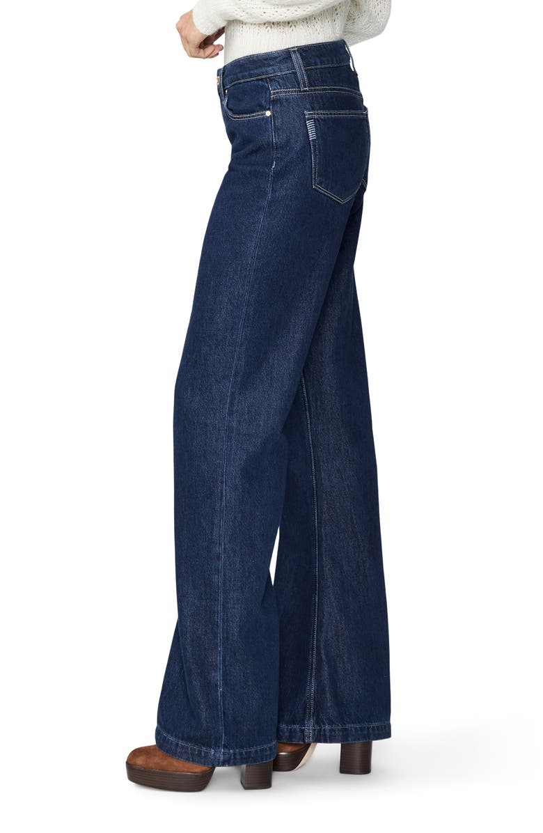 PAIGE Sonja Low Rise Wide Leg Jeans, Alternate, color, Michiru