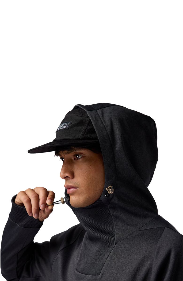 Backcountry Meltdown Water-Resistant Hoodie - Men's, Alternate, color, Black Heather