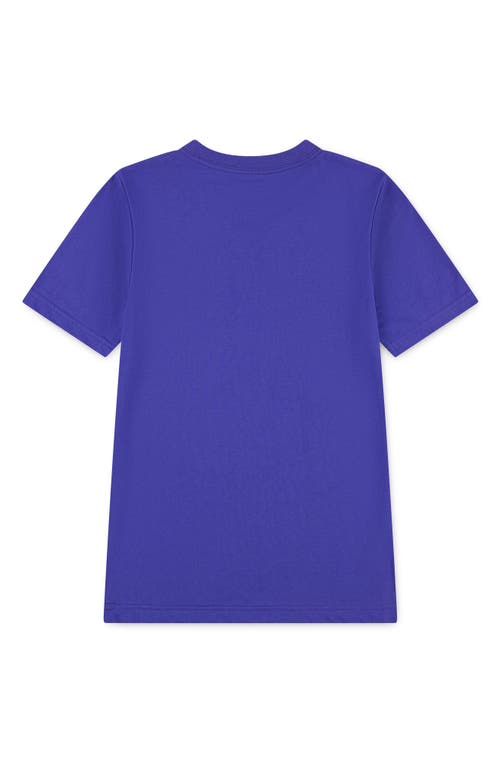 Jordan Kids' Jumpman Paint Splatter Logo Graphic T-shirt In Purple