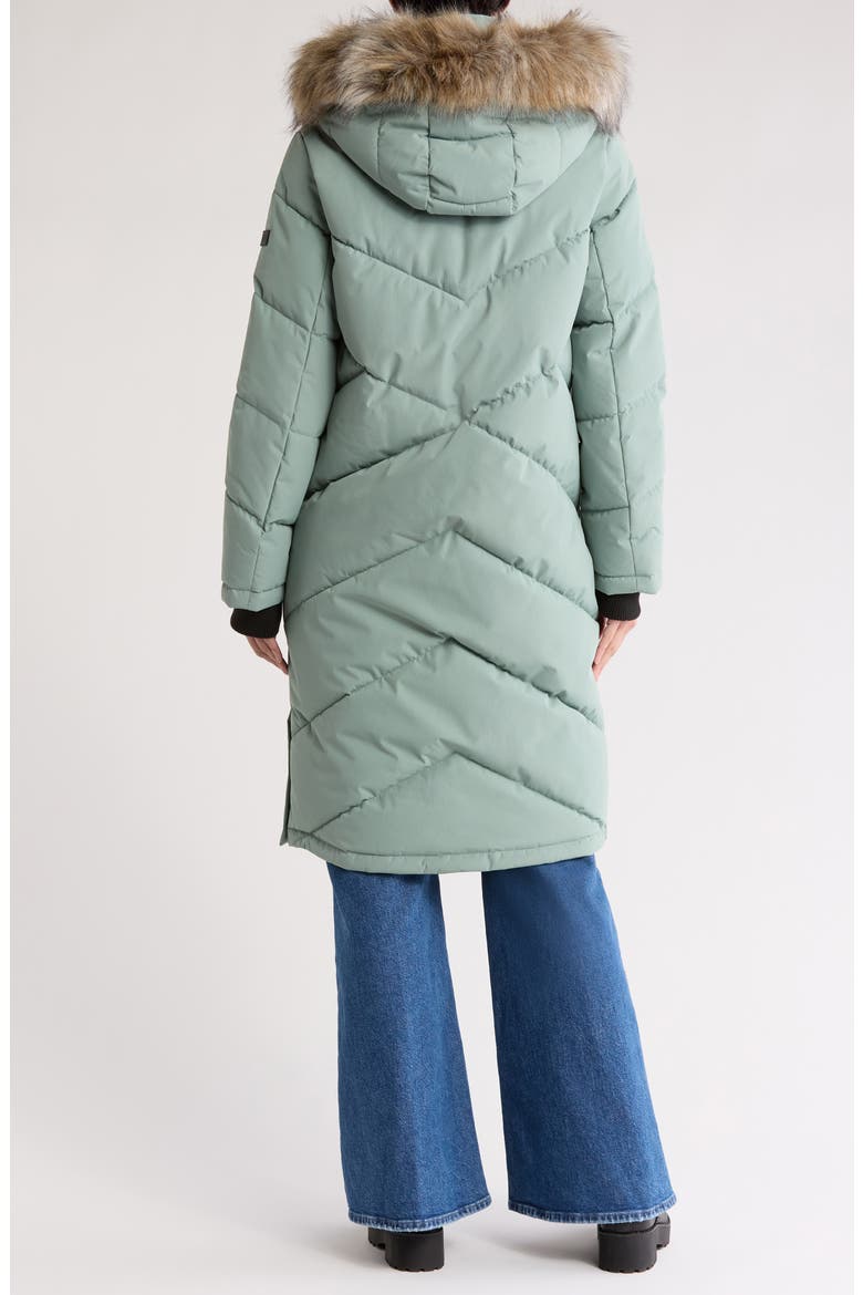 Ellie Waterproof 600 Fill Power WarmFlight® Insulated Coat, Alternate, color, LILY PAD