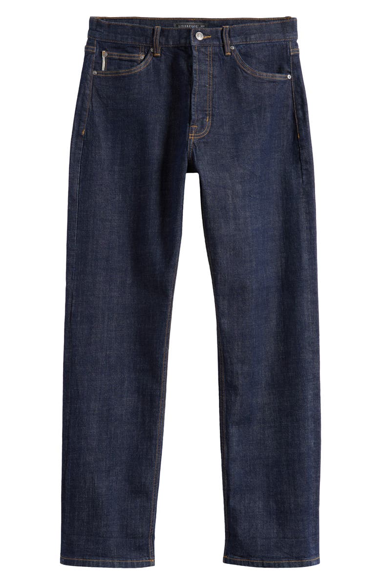 Liverpool Los Angeles Bedford Vintage Straight Jeans, Alternate, color, Indigo Rinse
