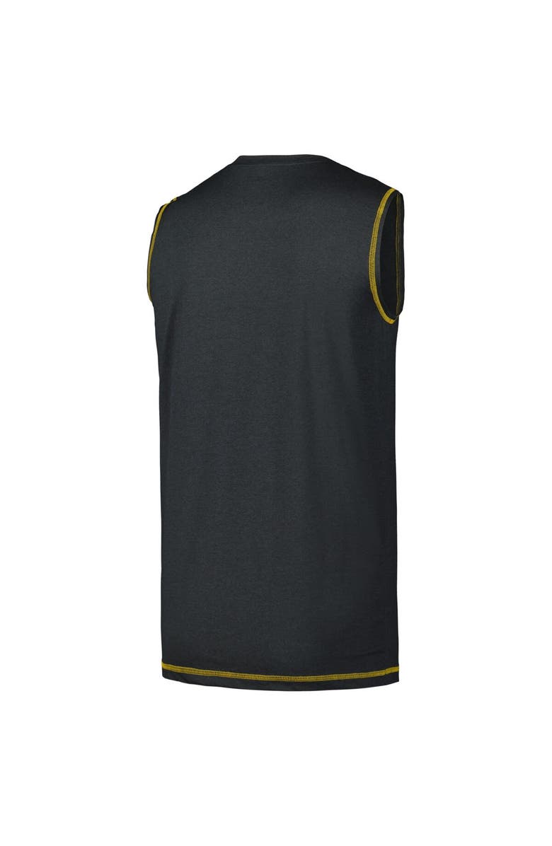 New Era Men's New Era Black Pittsburgh Steelers Tank Top, Alternate, color, Black