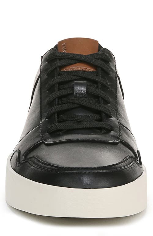 Vince Peyton Sneaker In Black/elmwood