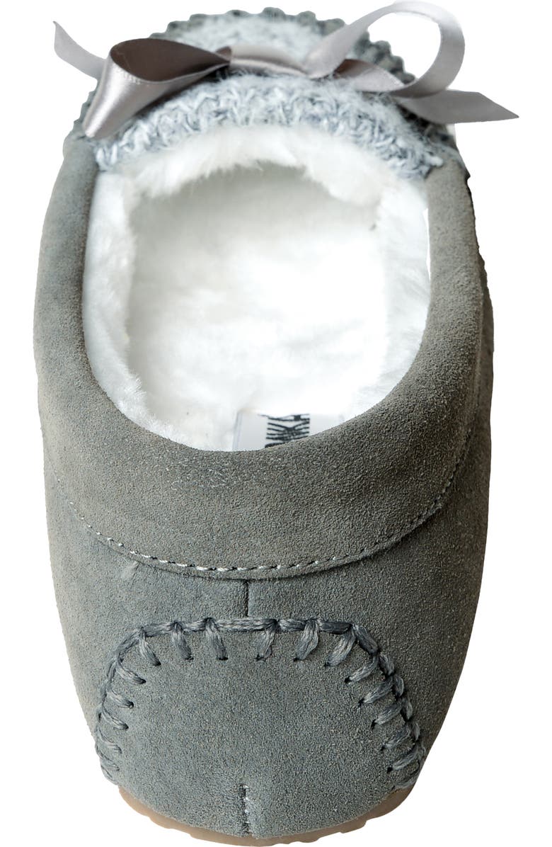 Minnetonka Cosi Faux Shearling Slipper, Alternate, color,