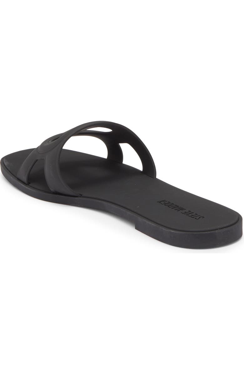 Steve Madden Jell Slide Sandal, Alternate, color, Black