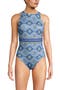  Lake Blue/Egret Geo Floral