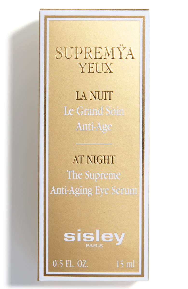 Sisley Paris Supremÿa at Night Supreme Anti-Aging Eye Serum, Alternate, color, 