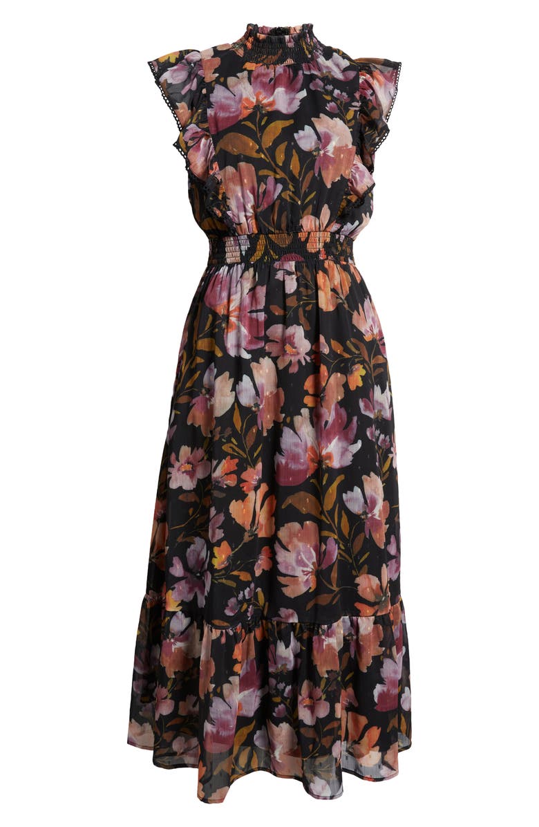 Lost + Wander Jolie Fleur Floral Maxi Dress, Alternate, color,