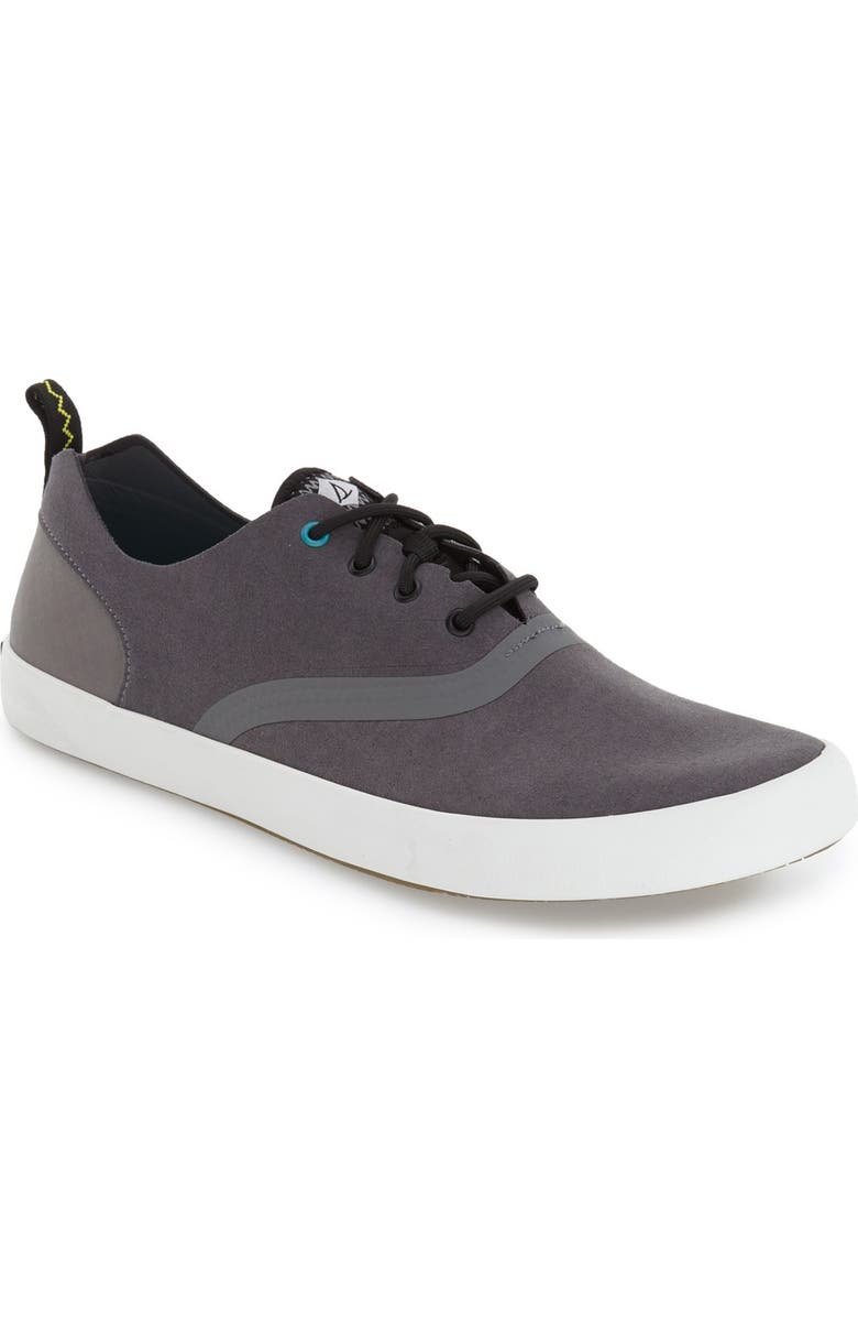 ZZDNU SPERRY TOP-SIDER<sup>®</sup> Paul Sperry Flex Deck Sneaker, Main, color, Grey Suede