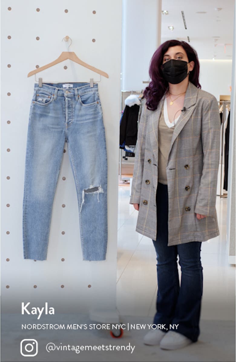 Originals High Waist Ankle Jeans, sales video thumbnail