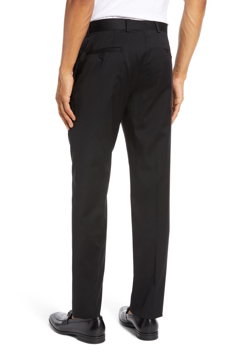 Nordstrom Men's Shop Slim Fit Stretch Wool Trousers, Alternate, color,