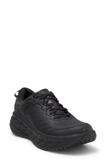 Hoka Bondi 8 Running Shoe In Black