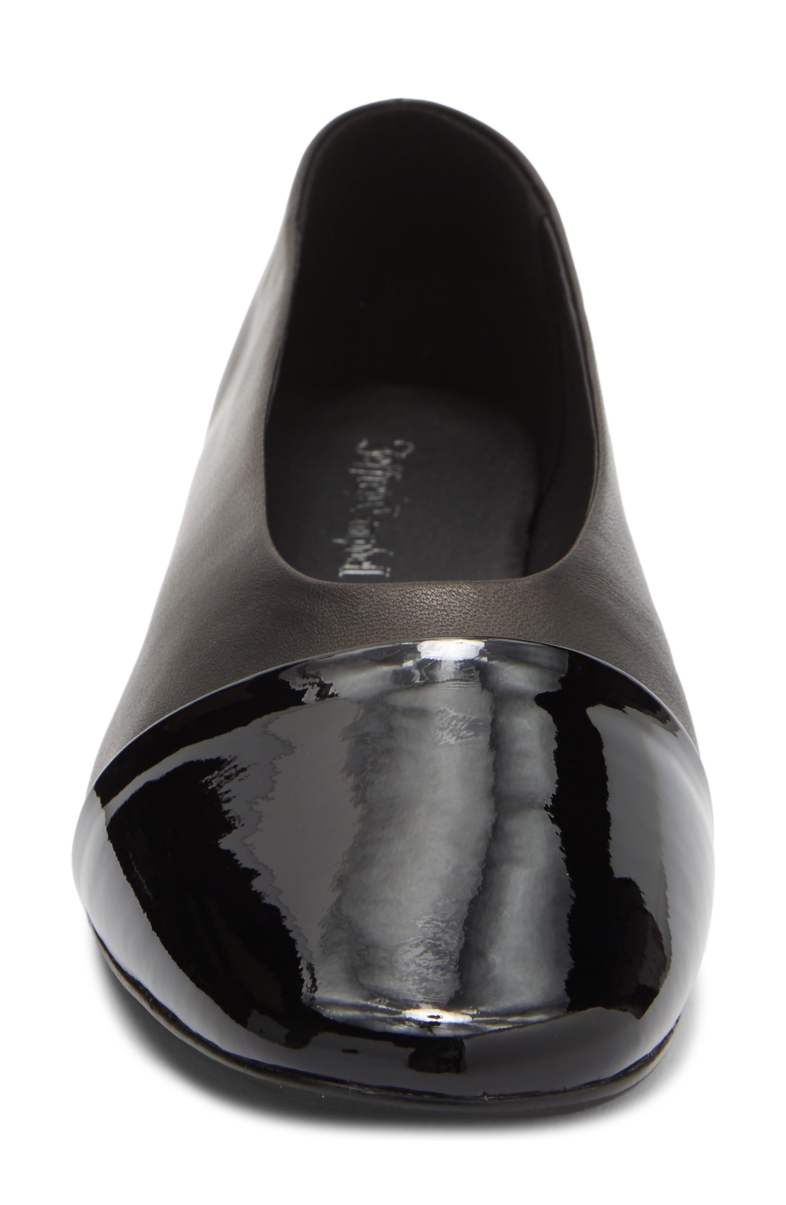 Schedule Cap Toe Pump, Alternate, color, BLACK BLACK PATENT