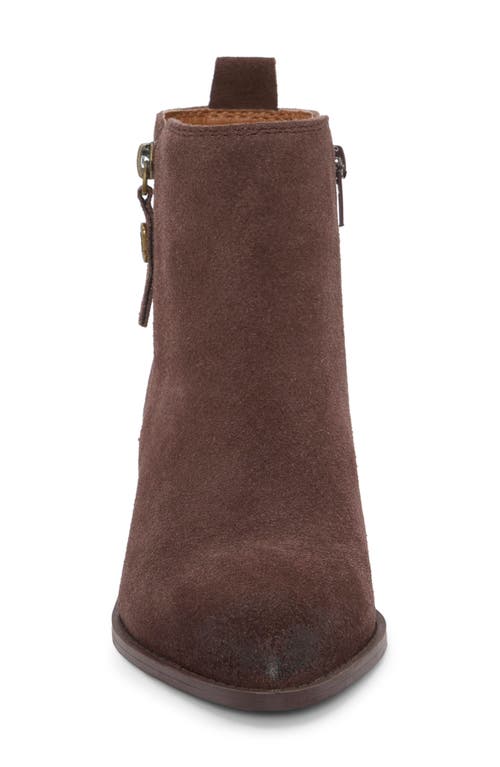 Lucky Brand Ailein Pointed Toe Bootie In Brown
