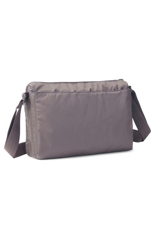 Hedgren Medium Eye Rfid Water Repellent Shoulder Bag In Gray