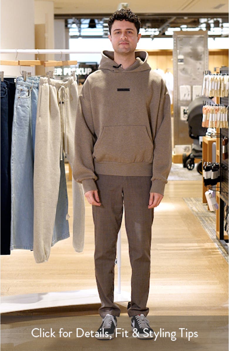 Classic Fit Fleece Hoodie, sales video thumbnail