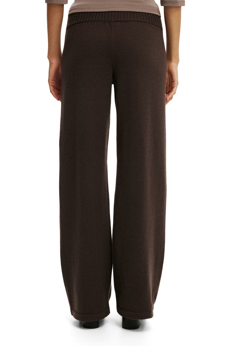 Women's Lotus Knit Pant, Alternate, color, Dark Oak