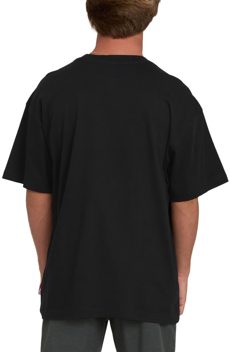 Billabong x Andy Irons Bio Wave OG Oversize Graphic T-Shirt, Alternate, color, Black