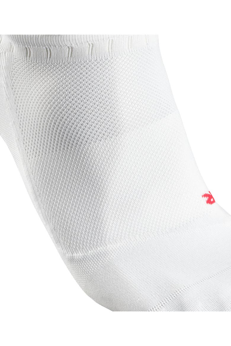 RU5 Race Invisible Running Socks, Alternate, color, White-Mix