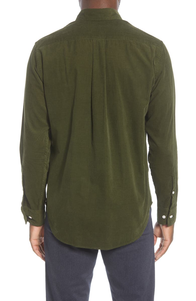 NN07 Levon BD 5723 Slim Fit Button-Down Corduroy Shirt, Alternate, color,