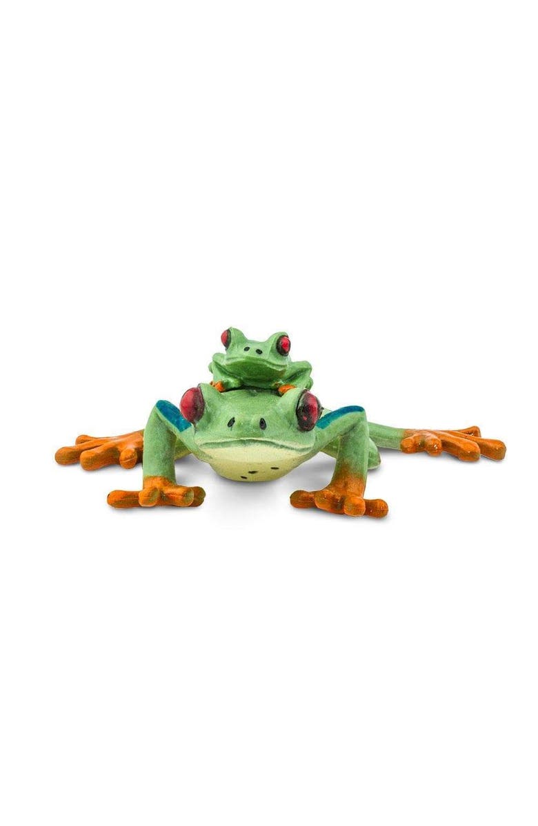 Safari Ltd. Red-Eyed Tree Frog Toy, Alternate, color, NO COLOR