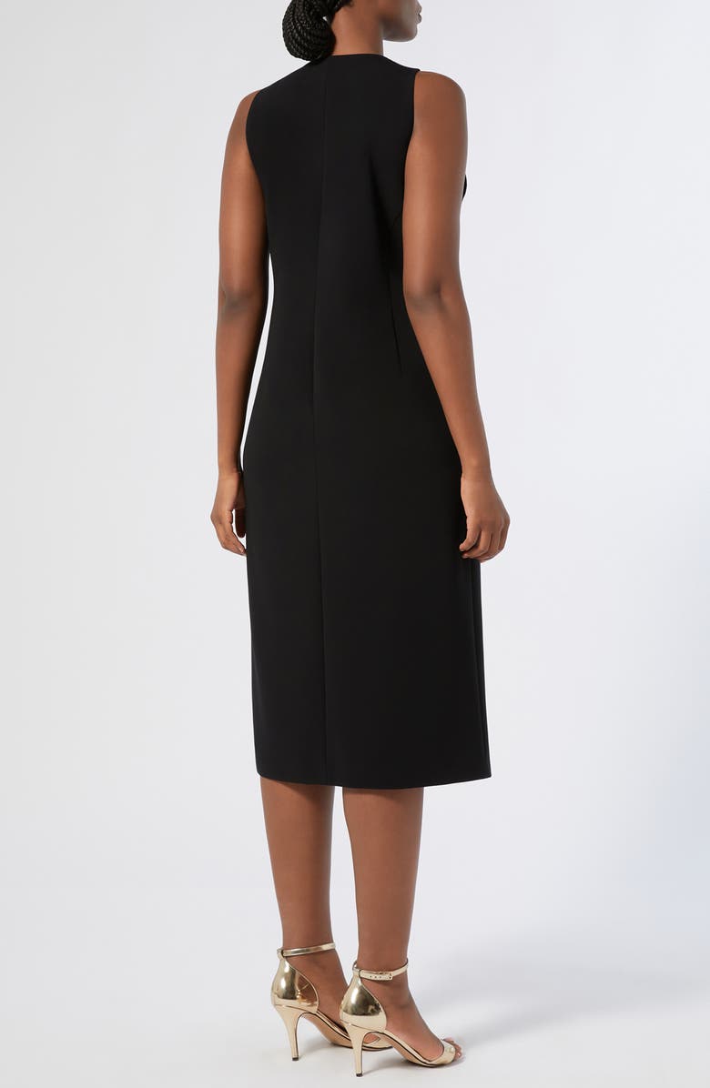 Marina Rinaldi Maresca Sleeveless Dress, Alternate, color, Black