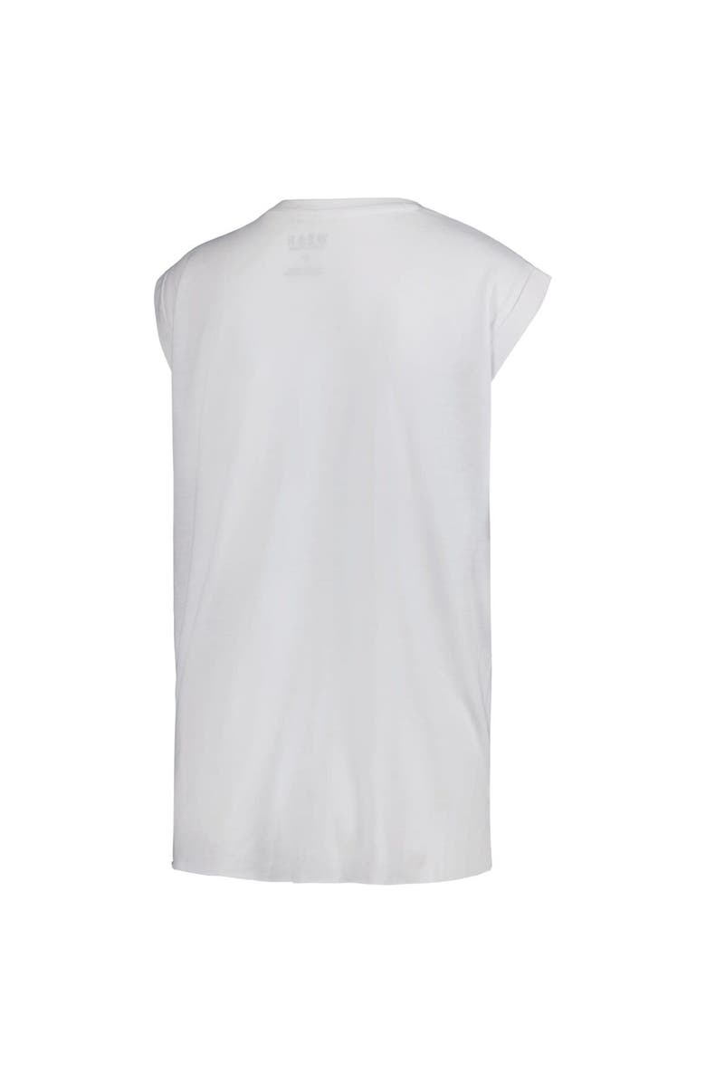 WEAR by Erin Andrews Women's WEAR by Erin Andrews White Colorado Buffaloes Coach Prime Working Sleeveless Muscle T-Shirt, Alternate, color, White