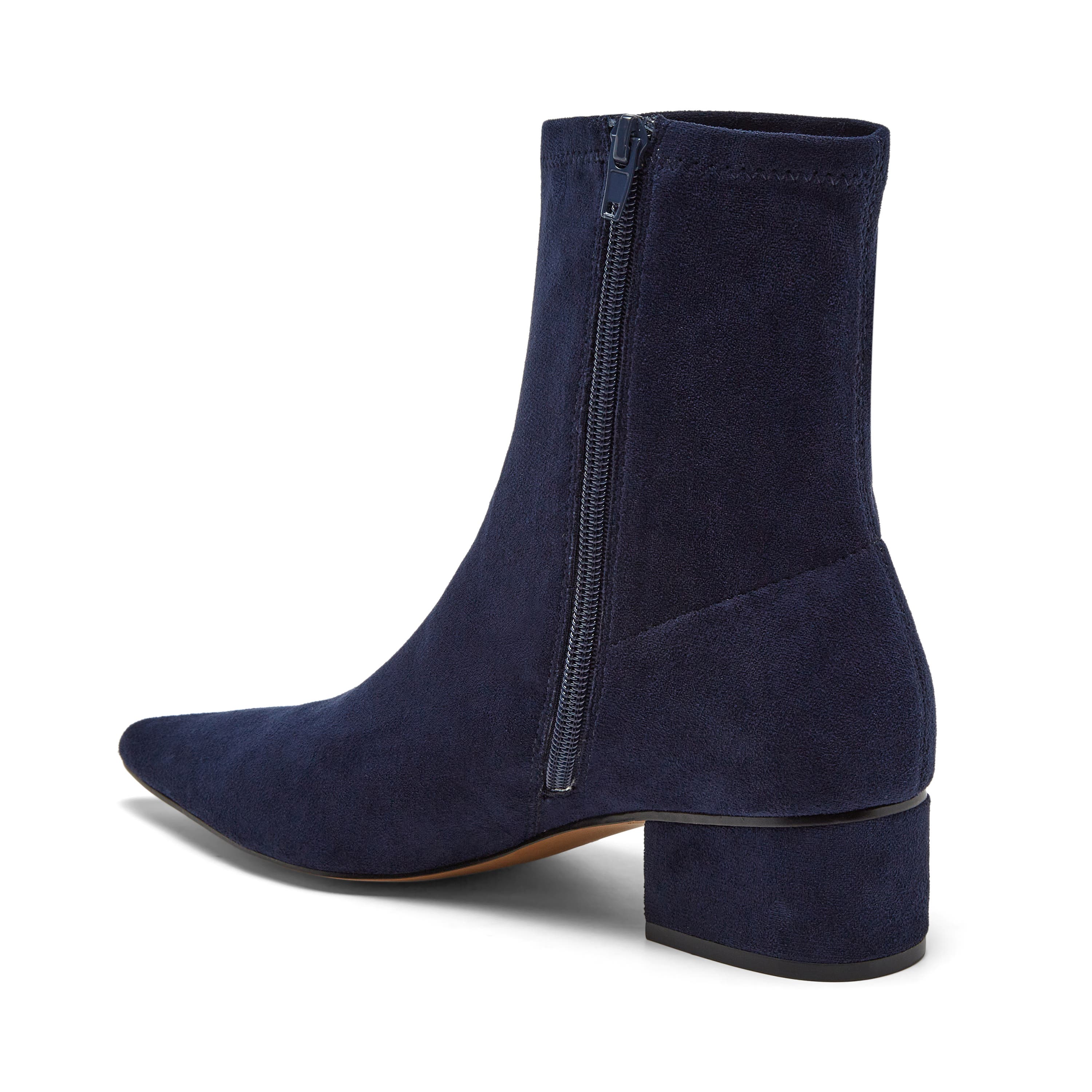 Kali bootie, Alternate, color, Dark Navy Immi Suede
